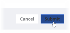 Screenshot: submit button