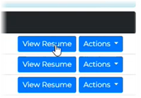 Screenshot of selecting 'View Resume'