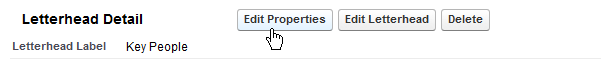 Screenshot: Selecting Edit Properties