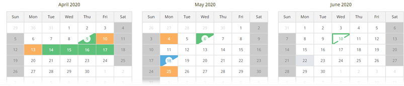 Partial days with additional configuration