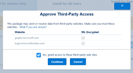 Screenshot: Approve Third-Party Access dialog