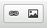 Screenshot: Link and image buttons